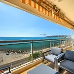 Le Berkeley, Renove 1 Chambre, Front De Mer, Parking, Ac * Menton