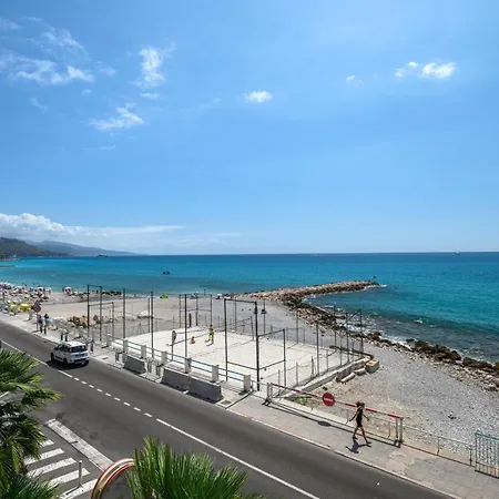 Le Berkeley, Renove 1 Chambre, Front De Mer, Parking, Ac Menton