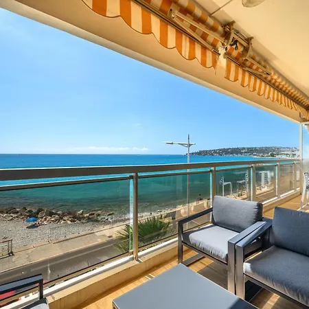 Le Berkeley, Rénové 1 Chambre, Front De Mer, Parking, Ac * Menton